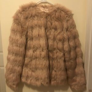 Forever 21 faux fur jacket.